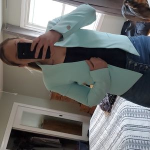 Pastel Blue Blazer